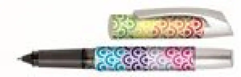 Rollerball Campus II Rainbow Circles clip acero inoxidable
