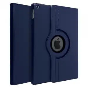 Avizar Funda Libro Soporte Azul Oscuro para Apple iPad 8 10.2 2020