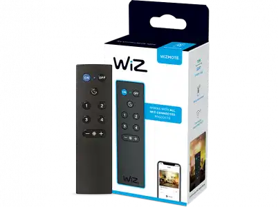 Control remoto inteligente - WiZ Wizmote, WiFi, Bluetooth (pilas), Tecnología SpaceSense, Alexa y Google Home