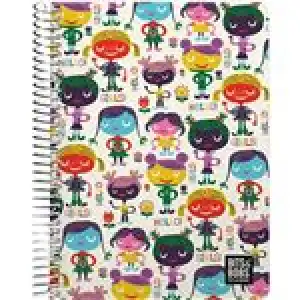 Cuaderno espiral 4° Grafoplás 80h cuadrícula 4mm Bits&Bobs 23 Hello