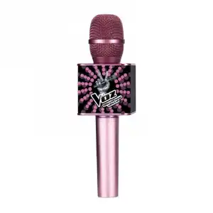 Toy Lab La Voz Kids Micrófono Karaoke Bluetooth Rosa