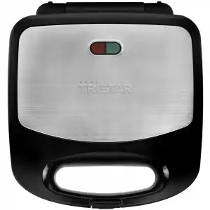 Tristar SA-3070 Sandwichera 3 en 1 800W Negra/Plateada