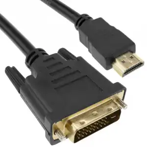 BeMatik Cable HDMI a DVI-D Macho/Macho 5m Negro