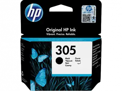 Cartucho de tinta - HP 305, Negro, 3YM61AE