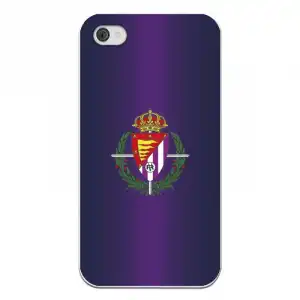 Funda Oficial Valladolid Escudo Fondo Lila Para Iphone 4