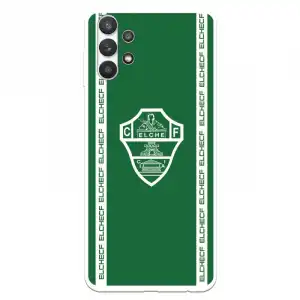 Funda Para Samsung Galaxy A32 5g Del Elche Cf Escudo Fondo Verde Escudo Fondo Verde - Licencia Oficial Elche Cf
