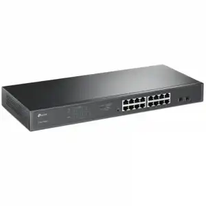 TP-Link TL-SG1218MPE Switch 16 Puertos Gigabit PoE+ 10/100/1000 Mbps + 2 Puertos SFP