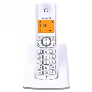 Alcatel F530 Teléfono Fijo Inalámbrico Blanco/Gris