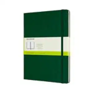 Cuaderno Moleskine Classic XL liso tapa dura verde mirto