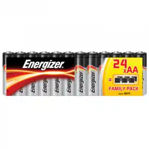 Energizer Alkaline Power Pilas AA LR6 24 Unidades