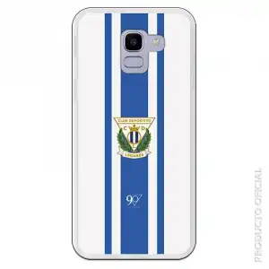 Funda Oficial Leganés Blanquiazul Ss18-19 Samsung Galaxy J6 2018
