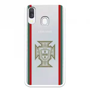 Funda Para Samsung Galaxy A40 Del Federación Portuguesa De Fútbol Escudo - Licencia Oficial Federación Portuguesa De Fú