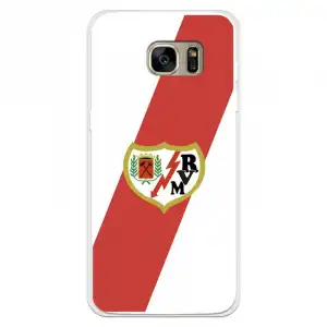Funda Para Samsung Galaxy S7 Edge Del Rayo Vallecano Escudo - Licencia Oficial Rayo Vallecano