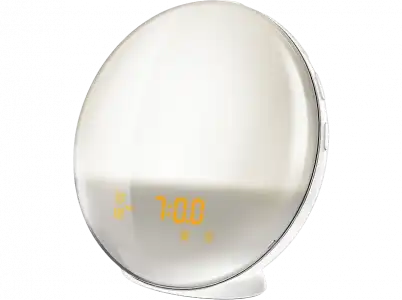 Lámpara inteligente inalámbrica - muvit iO MIOLAMP005, RGB, Radio FM, 20 niveles, Alarma, Wi-Fi, Multicolor