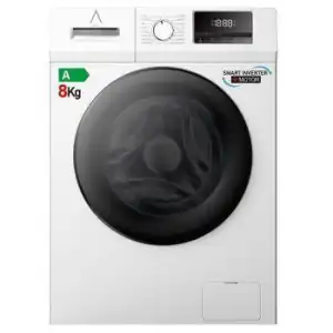 Lavadora Alpha Helios-8, Eficiencia A, Smart Inverter Motor, Lavado Con Vapor, 1.400rpm, 8kg, Blanca *alta Gama*
