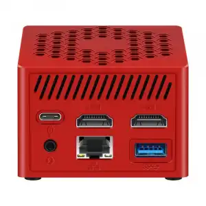 Leotec MiniPC Intel N100/8GB/128GB SSD Rojo