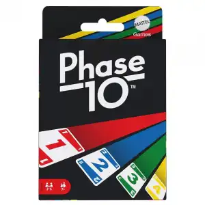 Mattel Phase 10 Juego de Cartas
