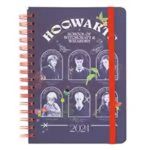 Agenda anual 2024 Erik A5 semana vista Harry Potter
