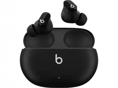 Auriculares True Wireless - Beats Studio Buds, De botón, Wireless, Cancelación de ruído, Bluetooth, Negro