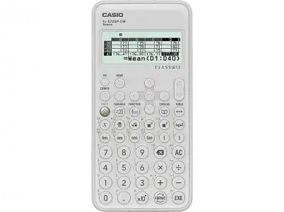 Calculadora científica - Casio FX-991SPCW, Más de 570 funciones, Pantalla alta resolución, 5 idiomas, Blanco