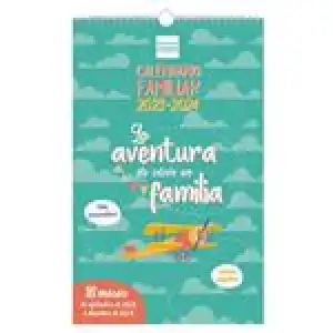 Calendario 2023/2024 Finocam Familiar 25x40 mes visto 16 meses Aventura Basic