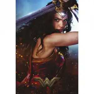 Erik Maxi Póster Wonder Woman Espada 91.5x61cm