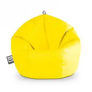 Happers Puff Pelota Polipiel Amarillo