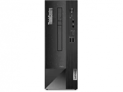 PC sobremesa - Lenovo ThinkCentre Neo 50s Profesional, Intel® Core™ i5-12400, 8GB RAM, 256 GB SSD, Iris® Xe, Windows 11 Pro, Negro