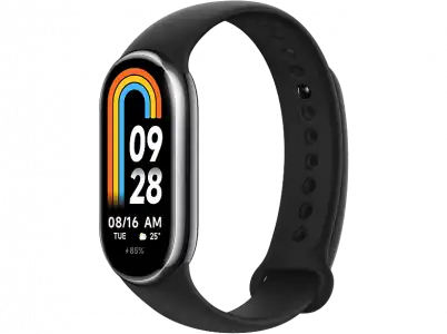 Pulsera de actividad - Xiaomi Smart Band 8, 1.62" AMOLED, Batería hasta 16 días, Monitoreo salud, 150 modos entrenamiento, Negro,