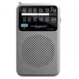 Sytech Radio Analógica de Bolsillo AM/FM
