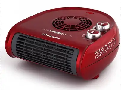 Calefactor - Orbegozo FH 5033, 2500 W, Rojo