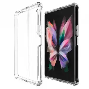Cool Funda AntiShock Transparente para Samsung Galaxy Z Fold 3
