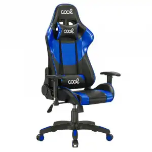 Cool Tucson Sillón Gaming Negro/Azul