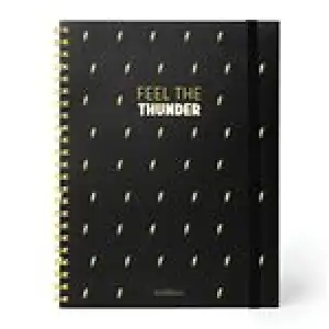 Cuaderno A4 Legami con espiral pautado Flash