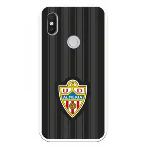 Funda Oficial Ud Almería Fondo Negro Para Xiaomi Redmi S2