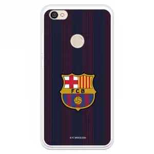 Funda Para Xiaomi Redmi Note 5a Prime Del Barcelona Rayas Blaugrana - Licencia Oficial Fc Barcelona