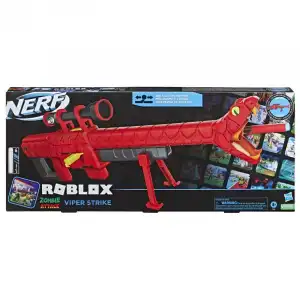 Hasbro Original Nerf Roblox Zombie Attack Viper Strike Lanza Dardos
