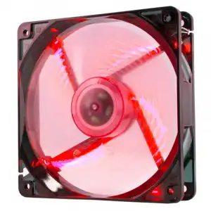 Nox CoolFan 120mm LED Rojo