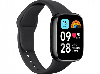 Smartwatch - Xiaomi Redmi Watch 3 Active, Llamadas Bluetooth, Batería hasta 12 días, Multideporte, Negro