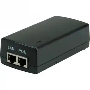 Value Inyector PoE Gigabit Ethernet 30W