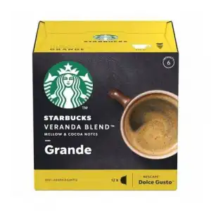 12 cápsulas Dolce gusto Starbucks Veranda Blend