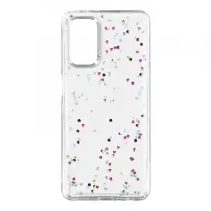 Avizar Funda Diamantes Purpurina Transparente para Samsung Galaxy A32 5G