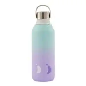 Botella termo Chilly's S2 Ombré Twilight menta/lila 500ml