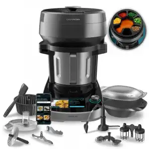 Cecotec Mambo CooKing Unique Robot de Cocina Multifunción con Dispensador de Alimentos 4.5L 2100W