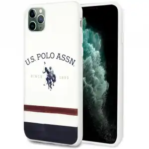 Cool Funda Licencia Polo Ralph Lauren Blanco para iPhone 11 Pro Max