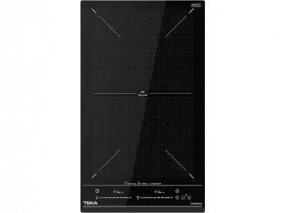 Encimera - Teka IZF 32400 MSP, Vitrocerámica, Eléctrica, Inducción, 3 Zonas, 23.5 cm, Negro