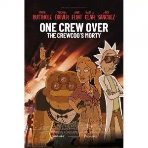 Erik Maxi Póster Rick & Morty Season 4 One Crew Over 91.5x61cm