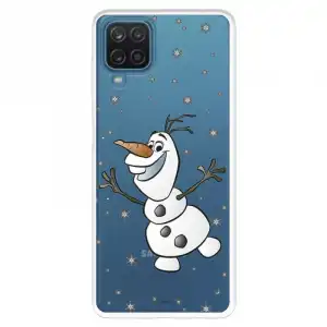 Funda Para Samsung Galaxy A22 4g Oficial De Disney Olaf Transparente - Frozen