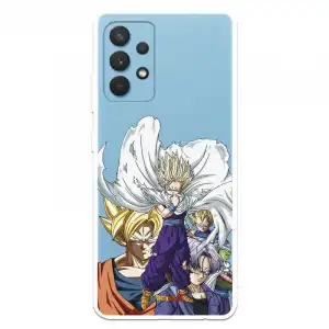 Funda Para Samsung Galaxy A32 4g Oficial De Dragon Ball Guerreros Saiyans - Dragon Ball