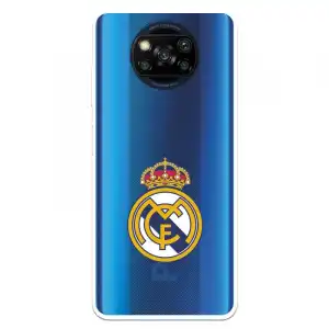 Funda Para Xiaomi Poco X3 Del Real Madrid Escudo - Licencia Oficial Real Madrid